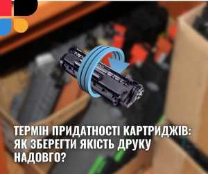 Термін придатності картриджів: як зберегти якість друку надовго?