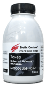 Тонер HP CLJ CP1515 Black універсальний (MPTCOL-50B-KOS-P) 50g SCC