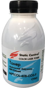 Тонер HP CLJ CP1515 Cyan універсальний (MPTCOL-40B-COS-P) 40g SCC