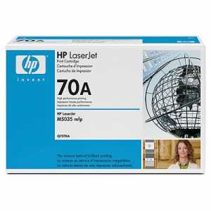 Заправка картриджа HP №70A Black (Q7570A)+чіп