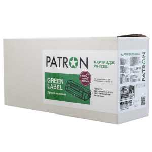 Картридж CANON 052 Black (CT-CAN-052-PN-GL) (PN-052GL) PATRON GREEN Label