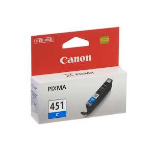 Заправка картриджа CANON CLI-451C Cyan (6524B001)