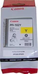 Картридж CANON PFI-102Y Yellow (0898B001)