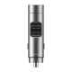 АЗП Baseus  Column 3.1A,  FM модулятор, Bluetooth (сірий)