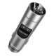 АЗП Baseus  Column 3.1A,  FM модулятор, Bluetooth (сірий)