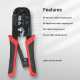 Крімпер Vention Multi-function Crimping Tool Ratchet Type (KEAB0)
