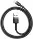 Кабель USB to Lightning Baseus Cafule, 1.5A, 2 м, чорний (CALKLF-CG1)