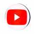 Попсокет Social Networks Series з склом (Youtube)