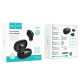 Гарнітура Bluetooth Hoco EW11 TWS, чорна