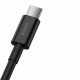 Кабель USB to Type-C Baseus Superior Series. 2m 66W PD. чорний (CATYS-A01)