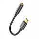 Перехідник AUX Type-C to 3.5mm Female Baseus L54 чорний (CATL54-01)