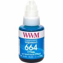 Чорнило EPSON L110 Cyan (E664C) 140g WWM