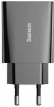 МЗП Baseus Speed Mini PD Charger 20W, Type-C, black (CCFS-SN01)