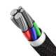 Кабель Type-C to Lightning, Baseus Superior Series, 20W 2.4A  1м, чорний (CATLYS-A01)