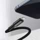 Кабель Type-C to Lightning, Baseus Superior Series, 20W 2.4A  1м, чорний (CATLYS-A01)