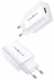 МЗП Usams US-CC083 T22, 3A 18W, white (CC83TC01)