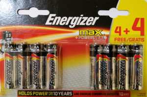 Батарейка Energizer LR6 (по ШТ.)