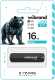 USB Flash 16Gb Wibrand Grizzly USB 2.0, Black (WI2.0/GR16P3B)