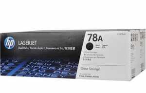 Картридж HP №78A LJ P1566 2xBlack (CE278AF)