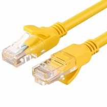 Патчкорд RJ45 2.0m 26AWG Cat 5e UTP UGREEN, жовтий (UGR-11231)