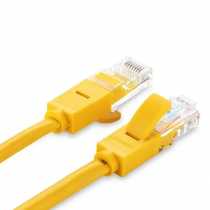 Патчкорд RJ45 3.0m Cat 5e U/UTP UGREEN, жовтий (UGR-11232)