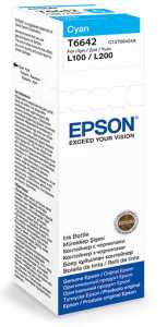 Контейнер з чорнилом EPSON L100 Cyan (T6642)