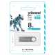 USB Flash 8Gb Wibrand Puma USB 2.0, silver (WI2.0/PU8U1S)