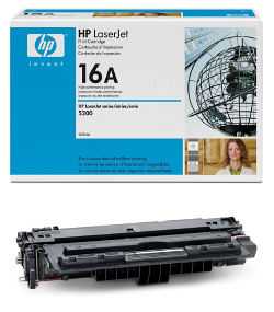 Заправка картриджа HP №16A Black (Q7516A)+чіп