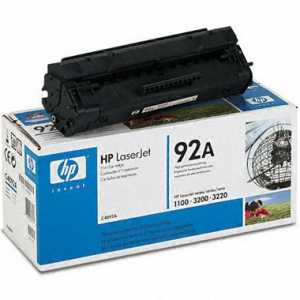 Заправка картриджа HP №92A Black (C4092A)