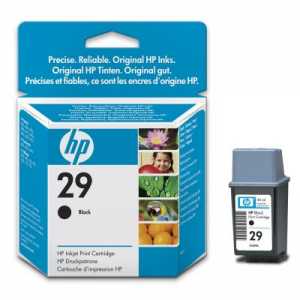 Заправка картриджа HP №29 Black (51629AE)