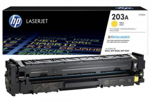 Заправка картриджа HP №203A CLJ Pro M280n Yellow (CF542A)+чіп