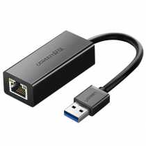 Перехідник мережевий USB 3.0 UGREEN  Gigabit Ethernet Adapter, black (UGR-20256)