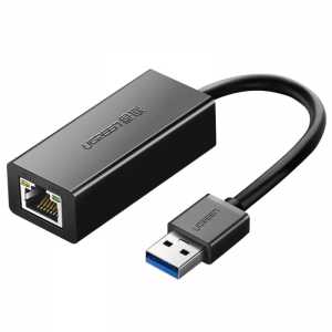 Перехідник мережевий USB 3.0 UGREEN  Gigabit Ethernet Adapter, black (UGR-20256)