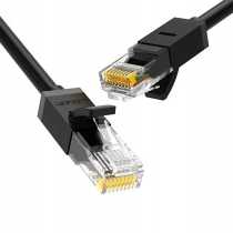 Патчкорд RJ45 5.0m NW102 Cat 6 U/UTP UGREEN, чорний (UGR-50176)