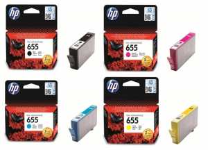 Заправка картриджа НP №655 Black (CZ109AE)