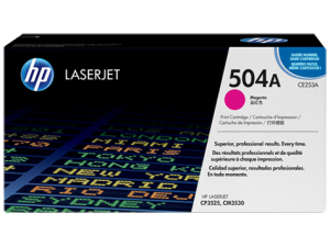 Заправка картриджа HP №504A Magenta (CE253A)+чіп