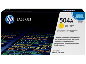 Заправка картриджа HP №504A Yellow (CE252A)+чіп