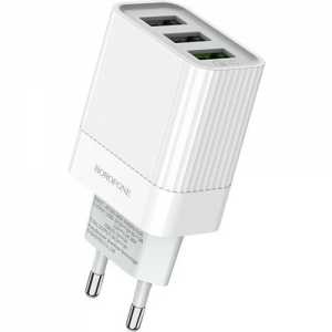 МЗП Borofone BA40A Speedway, 3А 18W, білий (BA40AW)