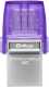 USB Flash 64Gb Kingston DataTraveler microDuo 3C USB 3.2/Type C, purple (DTDUO3CG3/64GB)