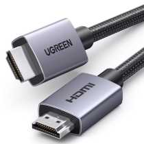 Кабель HDMI UGREEN HD153 1m 4K,  black (UGR-25297)