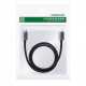 Кабель HDMI UGREEN HD153 1m 4K,  black (UGR-25297)