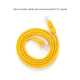 Патчкорд RJ45 5.0m Cat 5e U/UTP UGREEN, жовтий (UGR-11233)