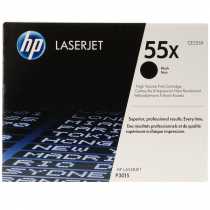 Заправка картриджа HP №55X Black (CE255X)