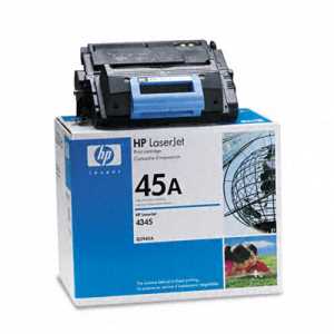 Заправка картриджа HP №45A Black (Q5945A)+чіп