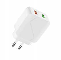 МЗП WUW-C134 USB 2x 2.1A, white (6972573330652)