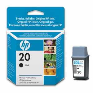 Заправка картриджа HP №20 Black (C6614DE)