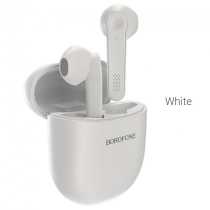 Гарнітура Bluetooth Borofone BE49 Serenity TWS wireless BT, білий (BE49W)