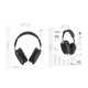 Гарнітура BOROFONE BO22 Plus Elegant BT бездротова, gray (6941991115219)