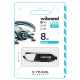 USB Flash 8Gb Wibrand Aligator USB 2.0, black (WI2.0/AL8U7B)