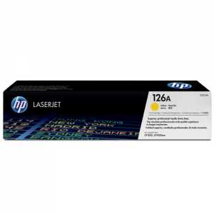 Заправка картриджа HP №126A Yellow (CE312A)+чіп